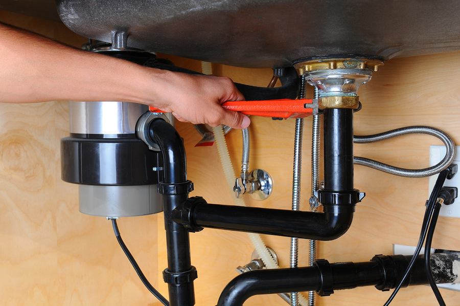 Garbage Disposal Installation in Marshall